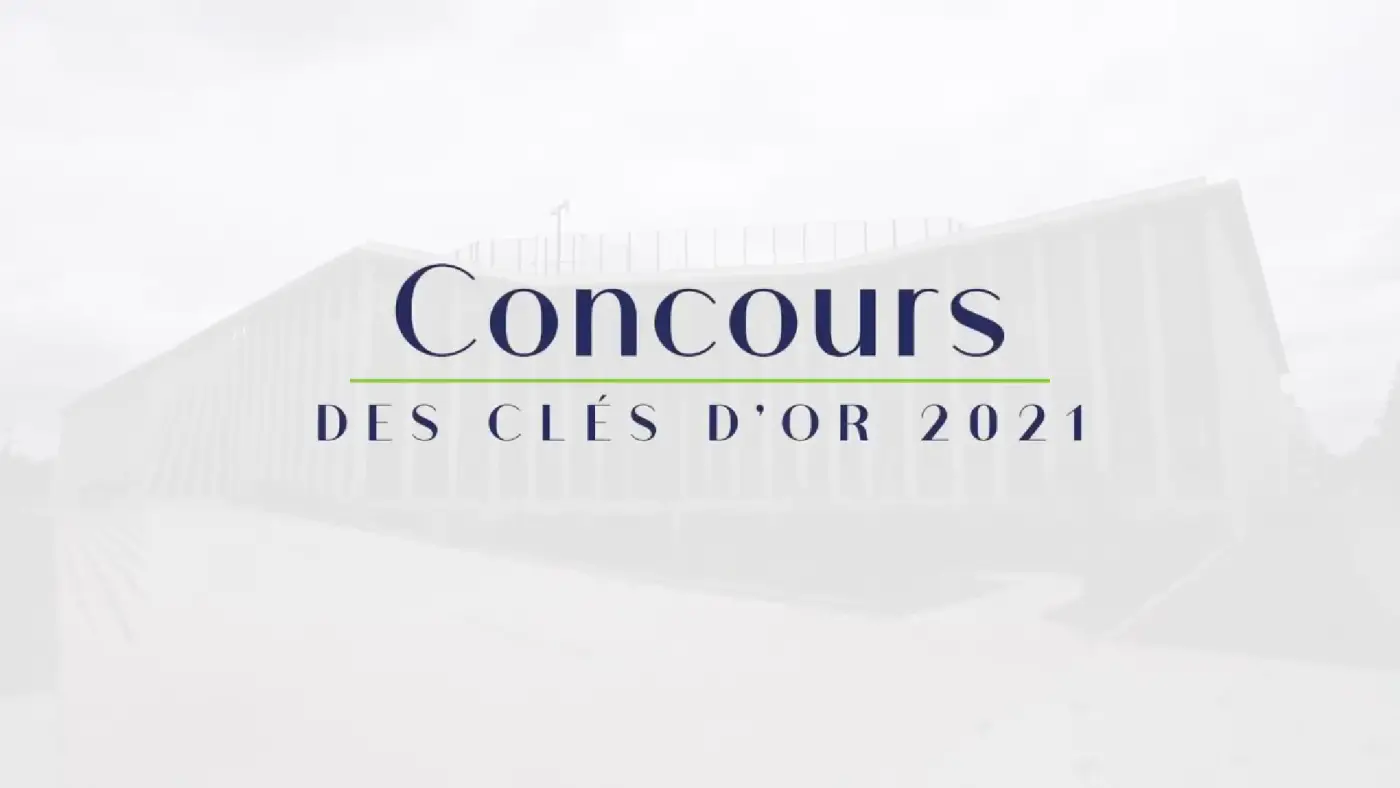 Leon a gagné la Clef d'Or Nationale 2021 de l'Entreprise Générale pour la construction du complexe sportif Alain Mimoun de Rueil-Malmaison 
