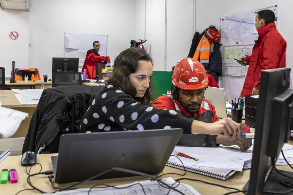  Les équipes expertes de Léon Grosse construction sont au service de la complexité de votre projet