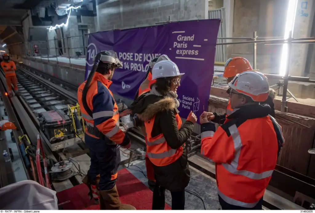 ligne 14 prolongée en gare Maison Blanche