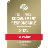 logo du palmares RSE des entreprises les plus responsables en 2023 par Le Point.jpg logo du palmares RSE des entreprises les plus responsables en 2023 par Le Point.jpg