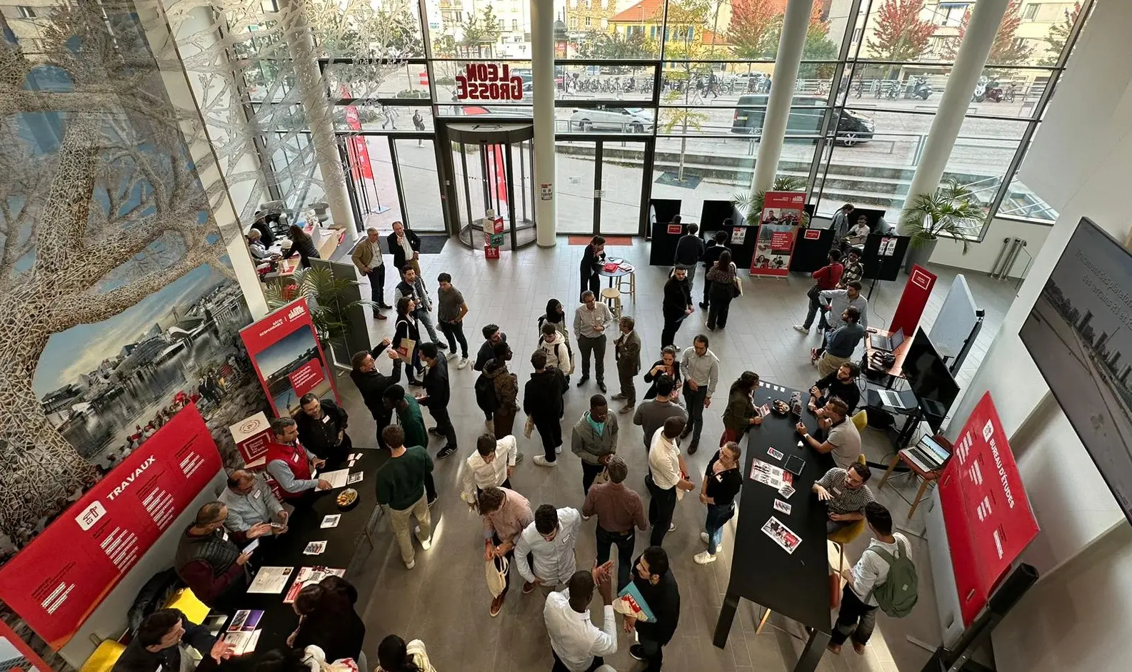 forum Métiers Leon Grosse organisé à Versailles pour les étudiants, stagiaires et alternants 